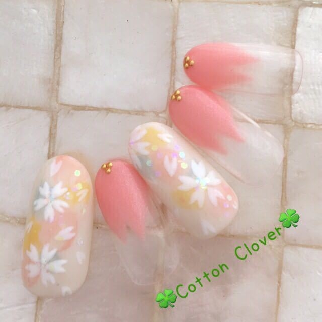 Nail Salon Cotton Cloverのネイルデザイン ナチュラル 大人 カジュアル Tredina