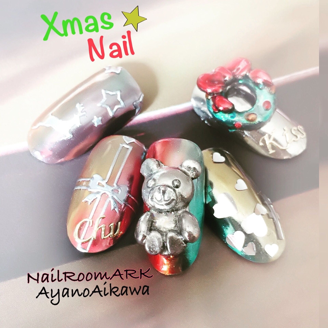 相川彩乃(NailRoomARK)さんのネイルデザインの写真。テーマは『nail2016w