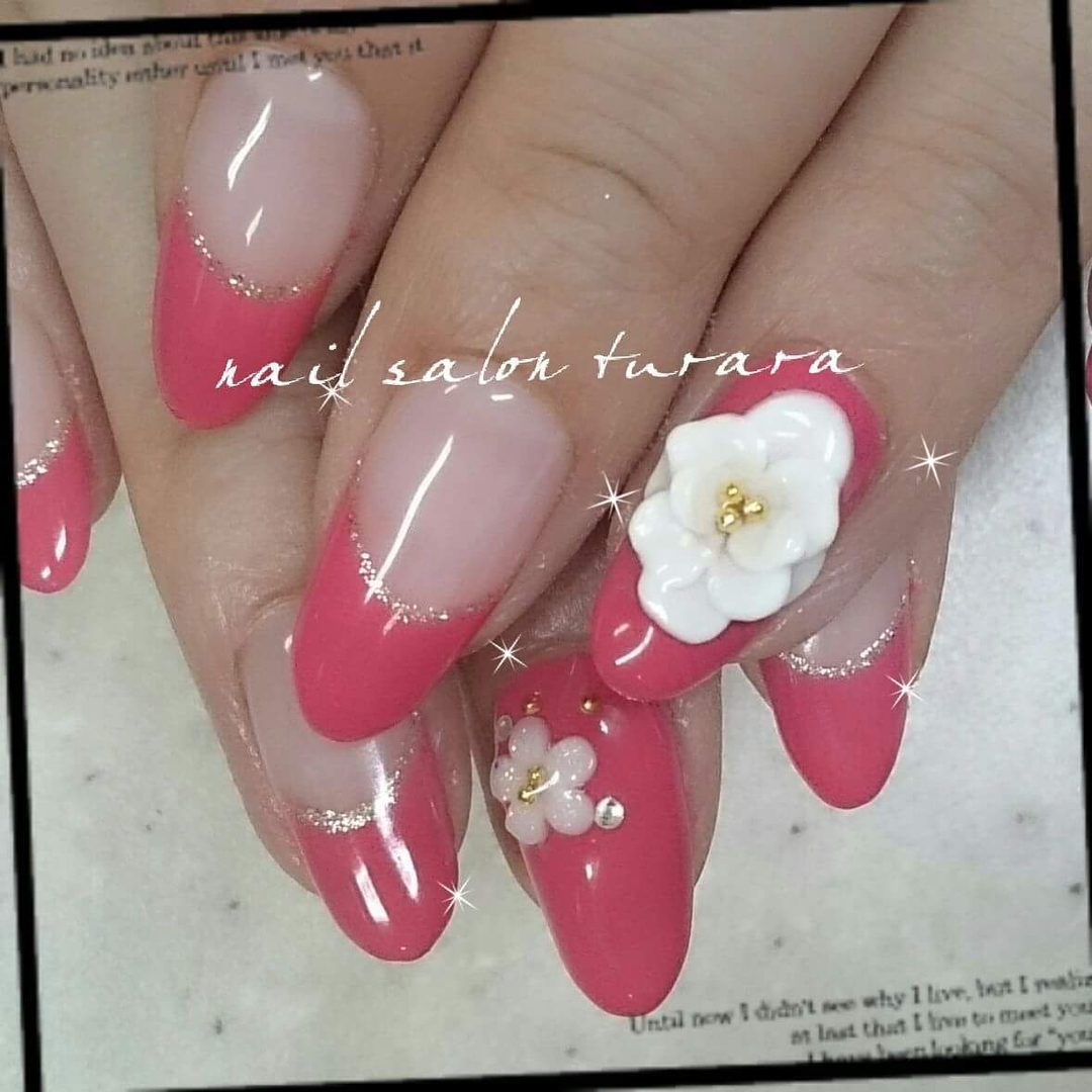 Nailist Mioさんのネイルデザイン Nail2016w フレンチ Tredina