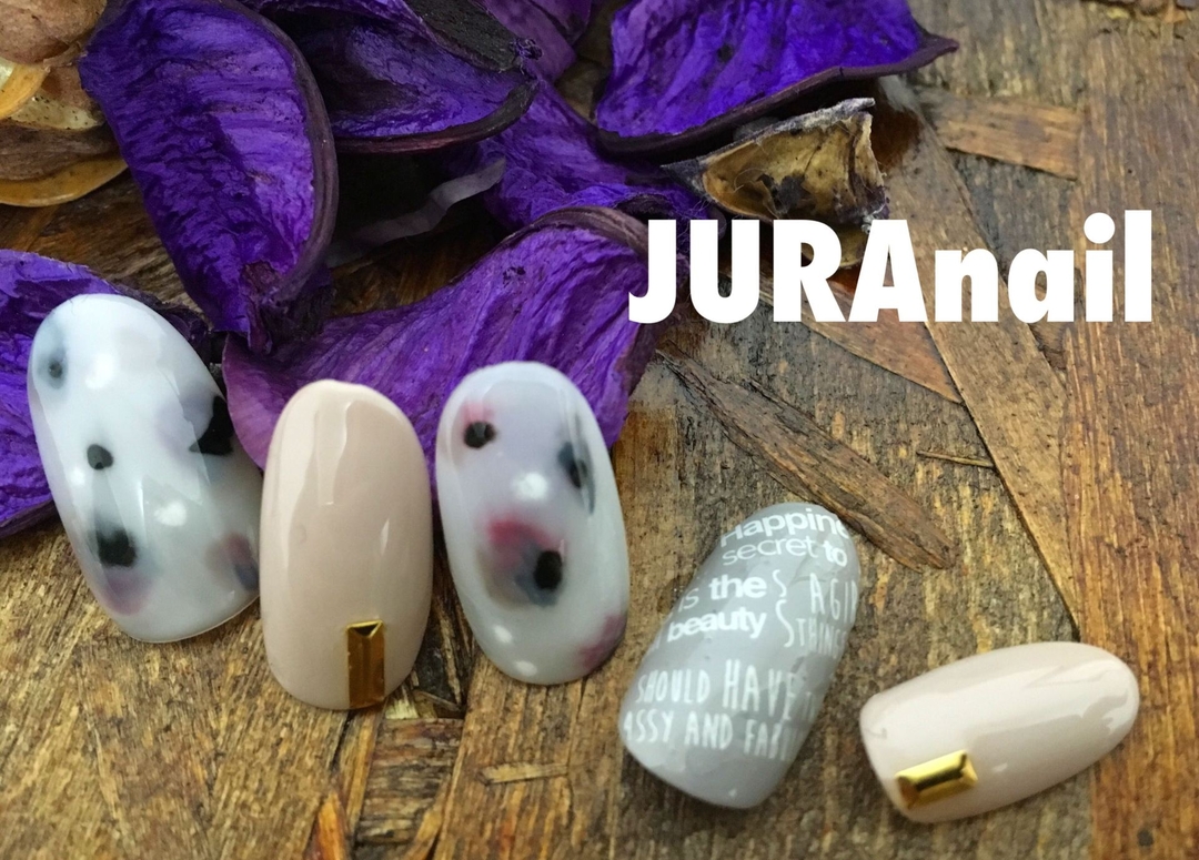 Juranail Meguのネイルデザイン ネイルサロン スモーキーカラー