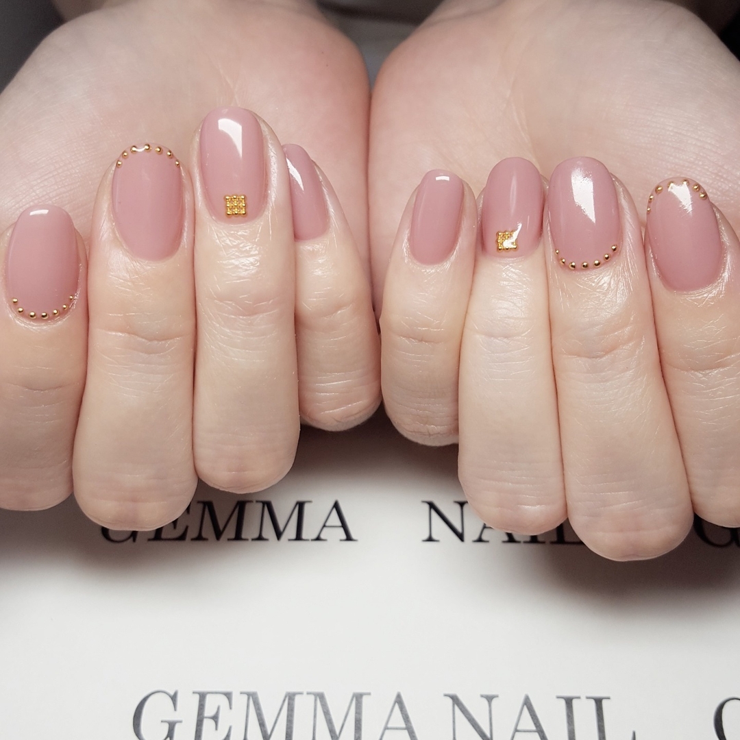 六本木ネイルサロン Gemma Nail のネイルデザイン シンプルネイル 六本木ネイル 六本木ネイルサロン Tredina