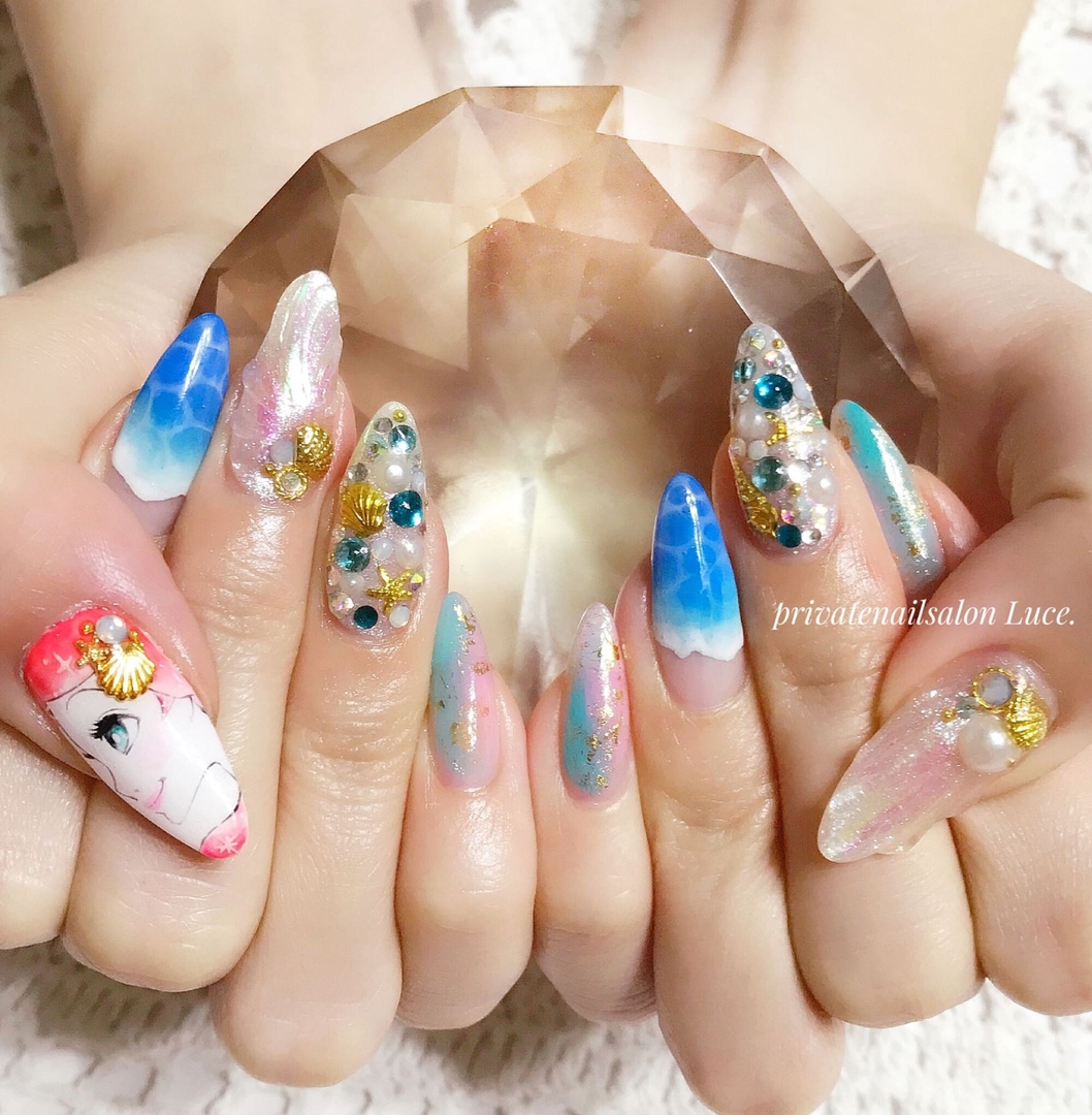 Privatenailsalon Luce のネイルデザイン Tredina 夏 セルフネイル Tredina