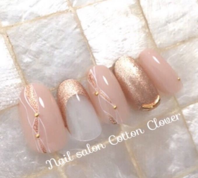 Nail Salon Cotton Cloverのネイルデザイン 秋ネイル フレンチネイル Nailart Tredina