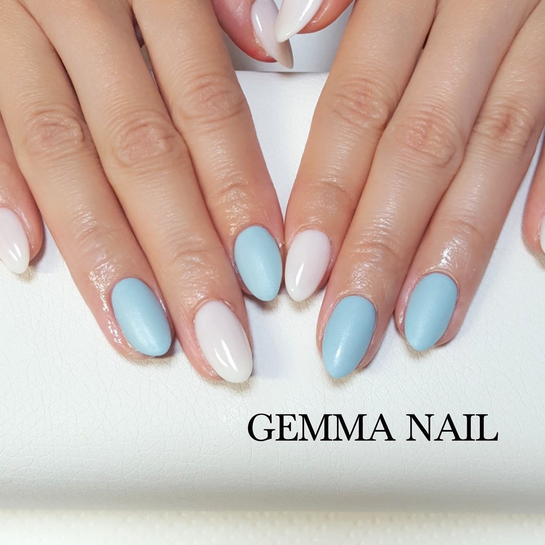 六本木ネイルサロン Gemma Nail のネイルデザイン マットネイル 六本木ネイルサロン ネイル深夜渋谷 Tredina