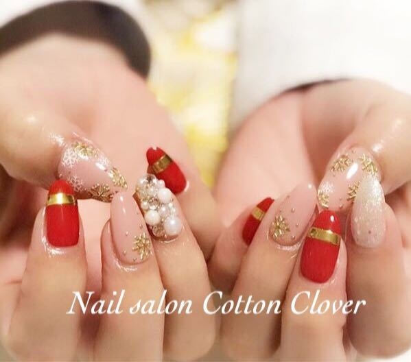 Nail Salon Cotton Cloverのネイルデザイン クリスマスネイル Tredina