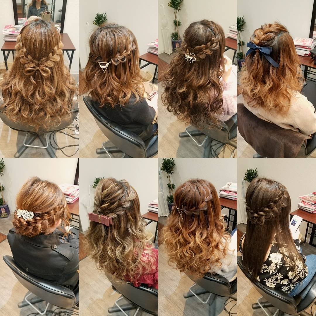 平原さんのヘアスタイルの写真。テーマは『宮崎市ヘアセット、