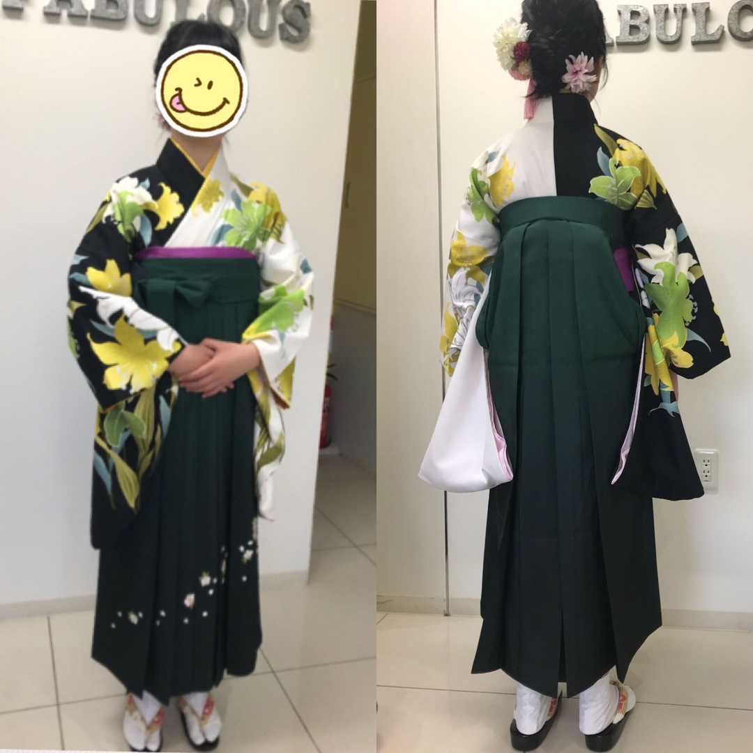 Makotoさんのヘアスタイル 小学生の袴スタイル袴 Tredina