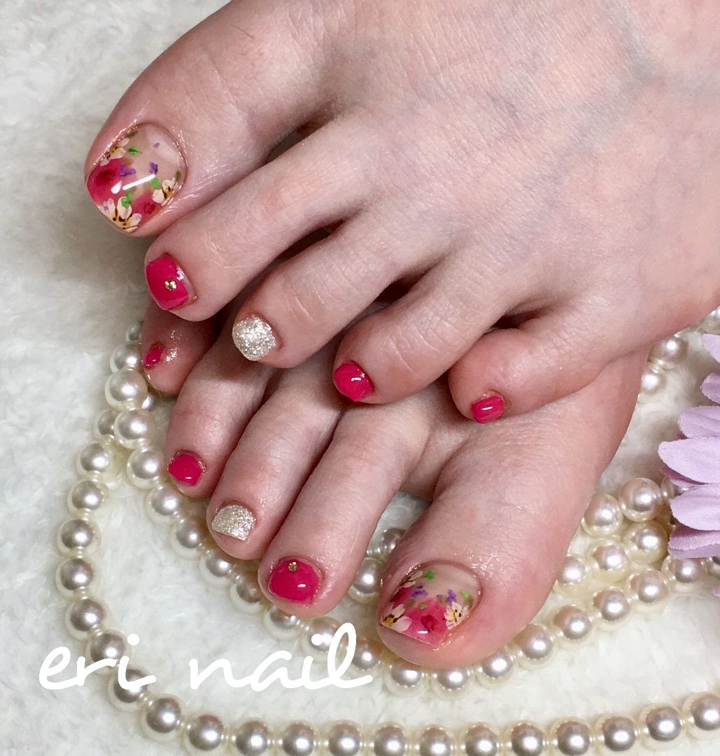 名古屋市天白区プライベートサロンeri Nailさんのネイルデザイン