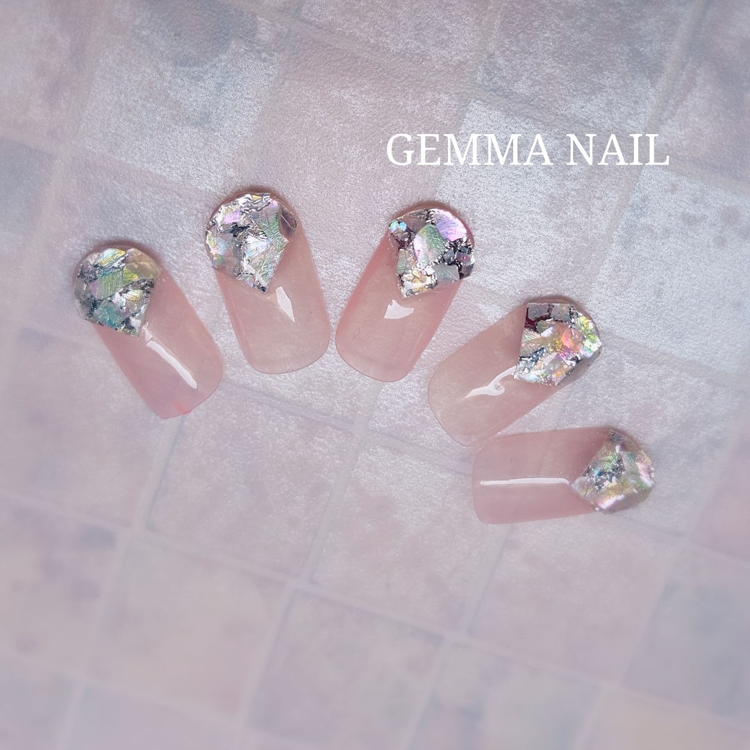 六本木ネイルサロン Gemma Nail のネイルデザイン ネイル 夏ネイル ピンクネイル Tredina