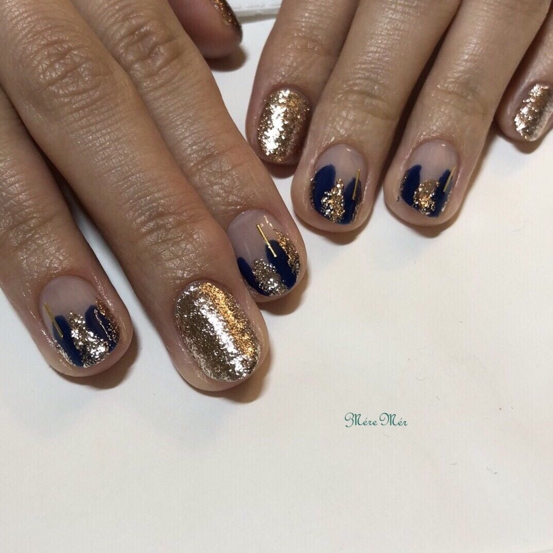 Satomi Kawamitsuさんのネイルデザイン 秋ネイル 2018 大人