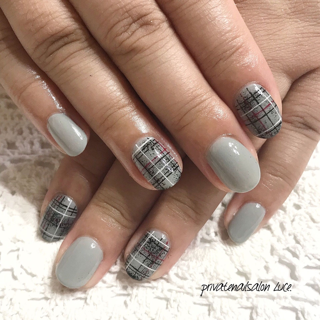 Privatenailsalon Luce のネイルデザイン 冬ネイル 大人可愛い シンプル Tredina