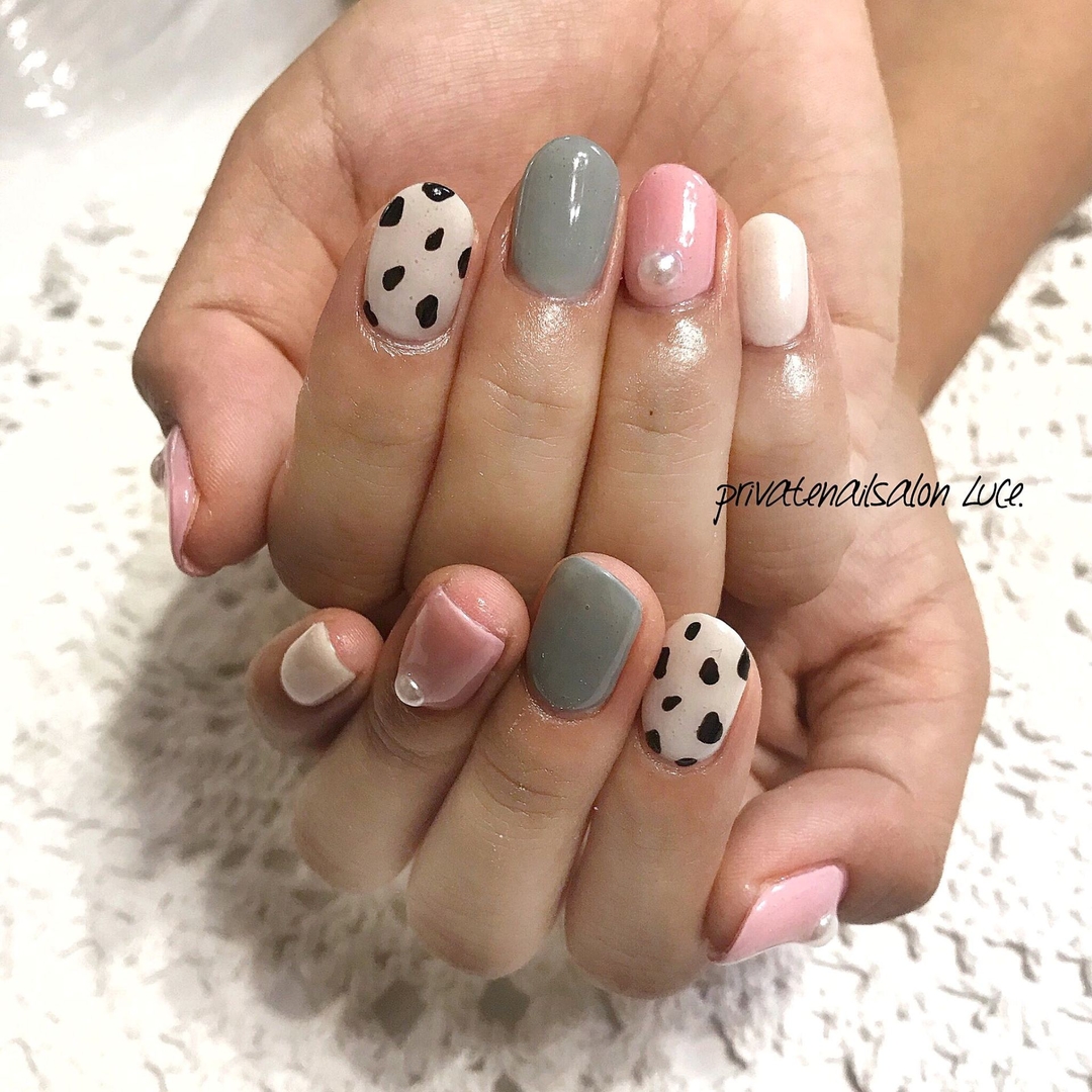 Privatenailsalon Luce のネイルデザイン ネイル Tredina 冬ネイル Tredina