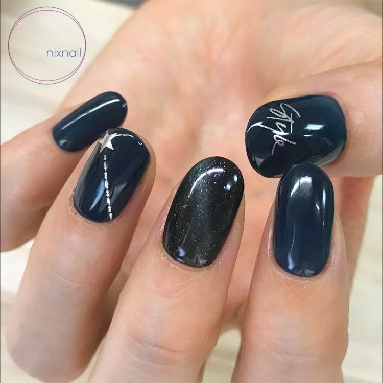 Nixnailのネイルデザイン シンプルネイル ジェルネイル Naildesign Tredina