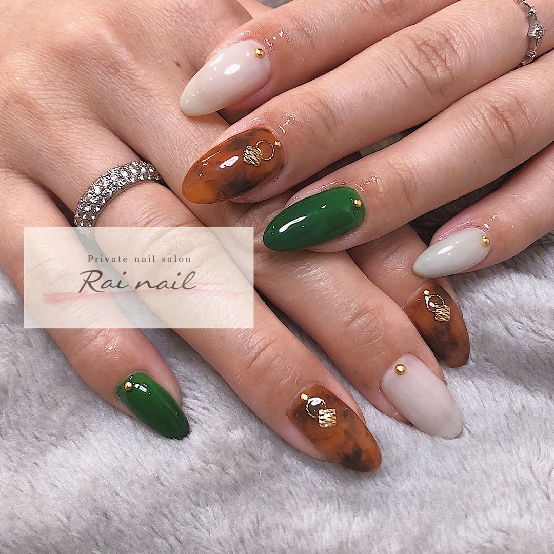 奈良 田原本 Rai Nail Risaさんのネイルデザイン 奈良 田原本 自宅ネイルサロ Tredina