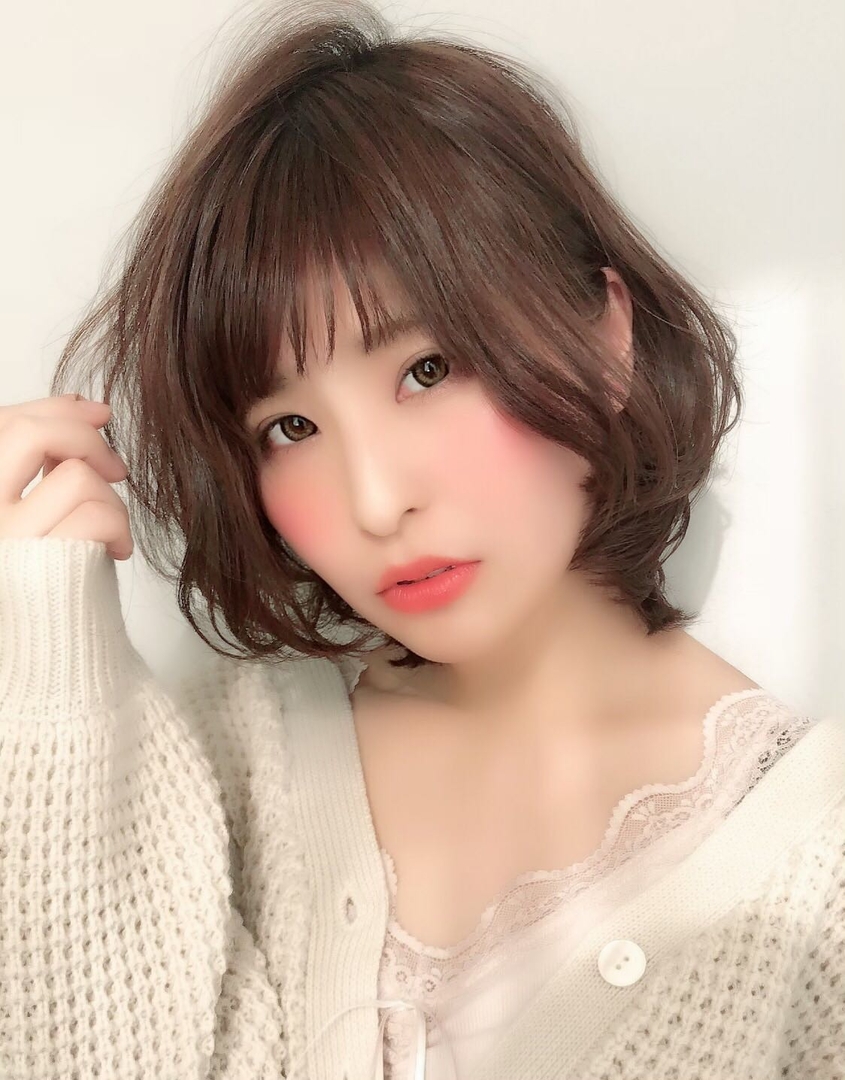 バンビさんのヘアスタイル ひし形ボブ 銀座美容室 Tredina