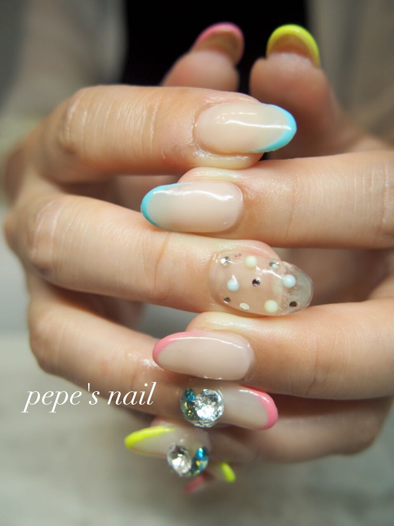 Pepe S Nailのスナップ ネイル ネイルアート ストーン Tredina