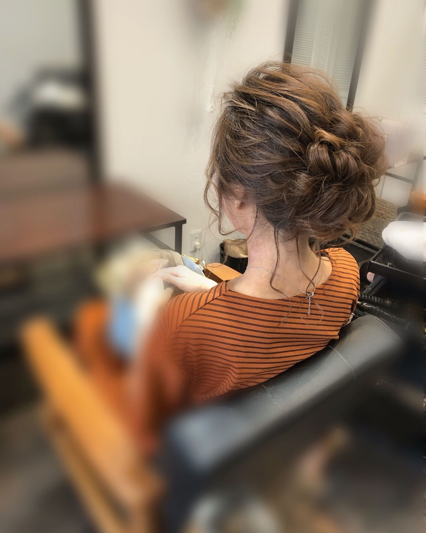 平原のヘアスタイル ヘアアレンジ Hair Hairstyle Tredina