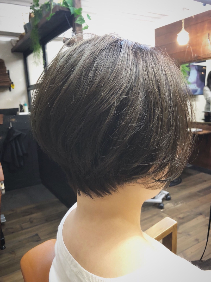 吉澤和幸のヘアスタイル ヘアスタイル ボブ ショートボブ Tredina