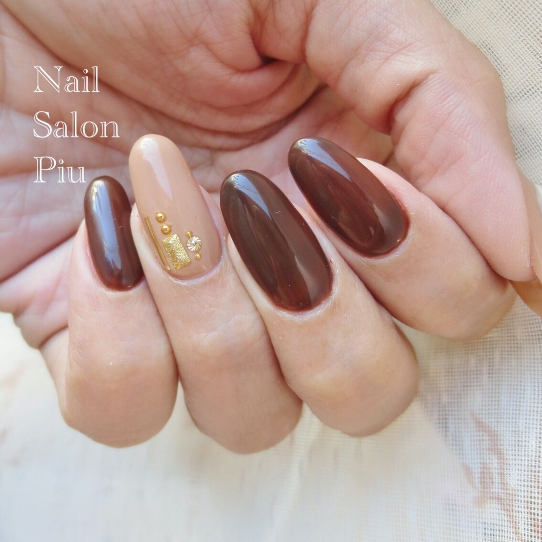 Nail Salon Piuのネイルデザイン ネイル バレンタインネイル シンプルネイル Tredina