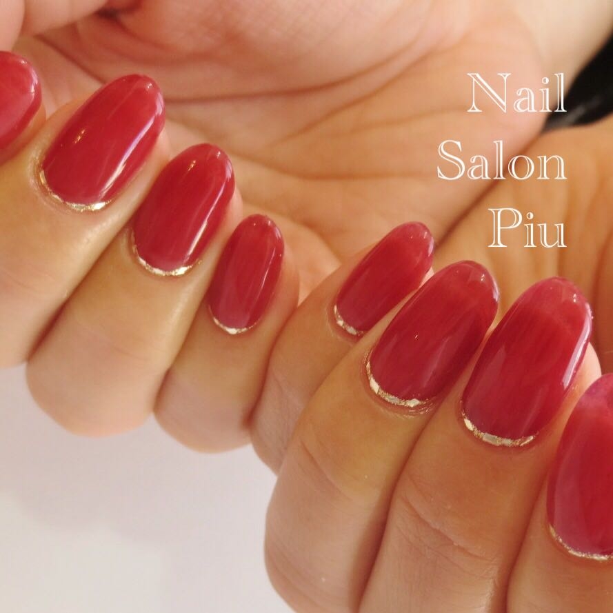 Nail Salon Piuのネイルデザイン ネイル ワンカラー シンプルネイル Tredina