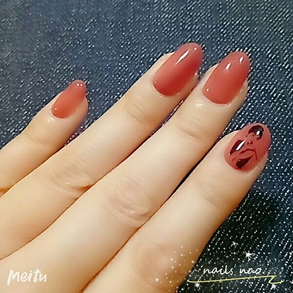 Nails Naoのネイルデザイン ネイル キャラクターネイル ワンカラー Tredina