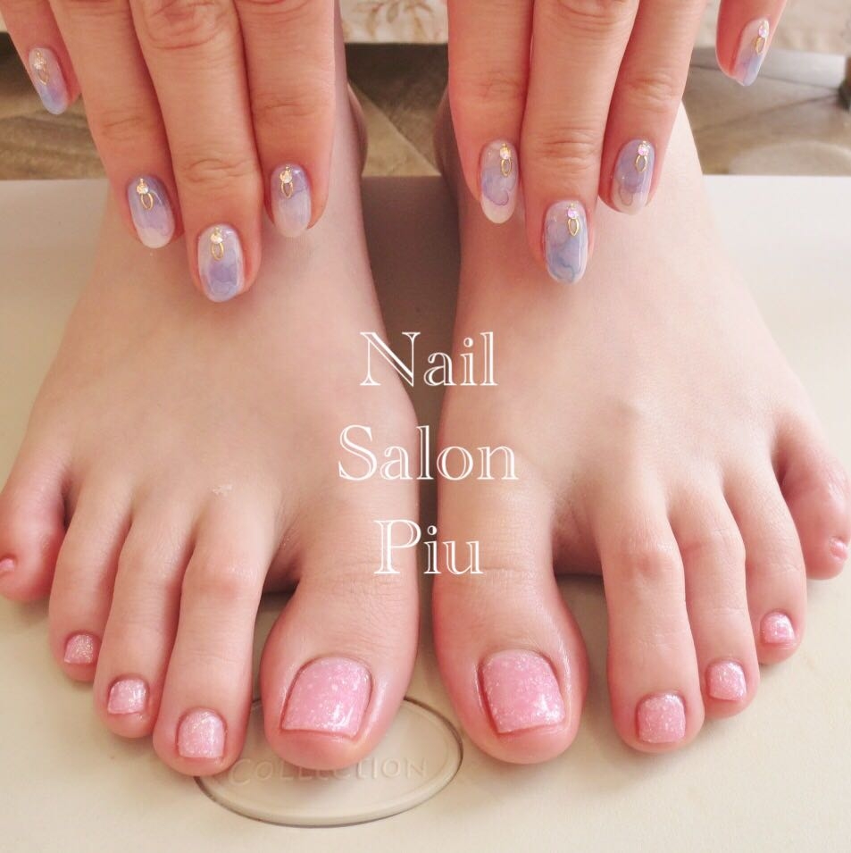 Nail Salon Piuのネイルデザイン ネイル 夏ネイル フットネイル Tredina